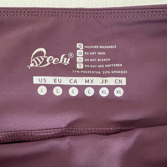 Beelu High Waist Ultra Soft 7/8 Ankle Length Leggings with Pockets - Picture 3 of 5